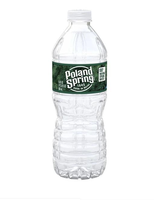 100% Natural Spring Water 16.9 Fl Oz 12 Pack D939675
