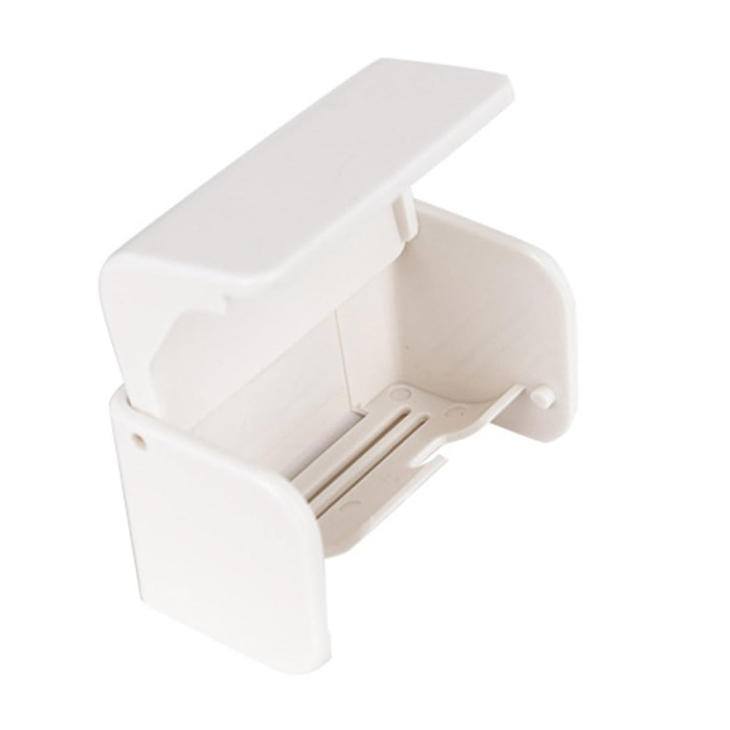 2 Pack Wall Mount Plastic Electric Toothbrush Holder V44322