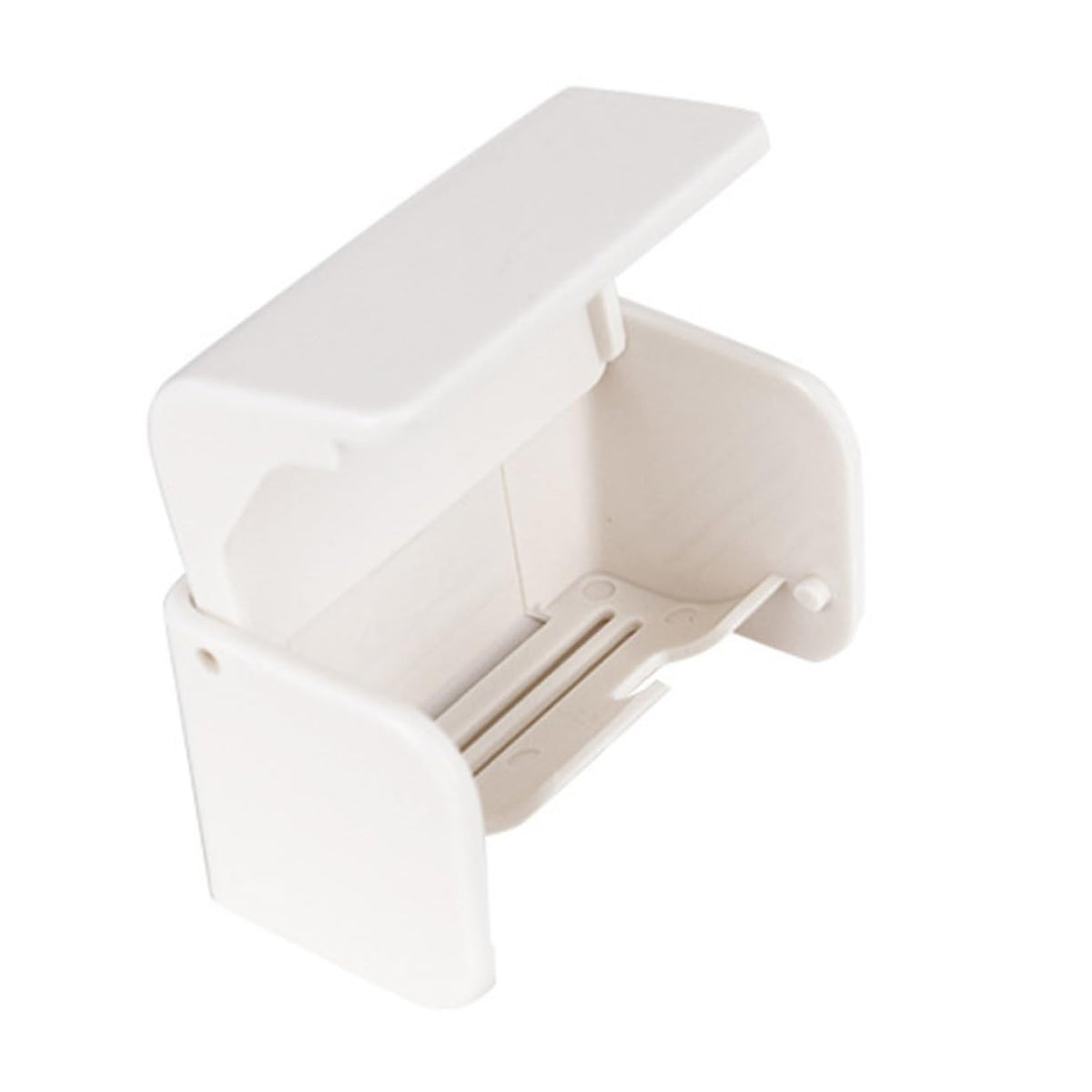 2 Pack Wall Mount Plastic Electric Toothbrush Holder V44322