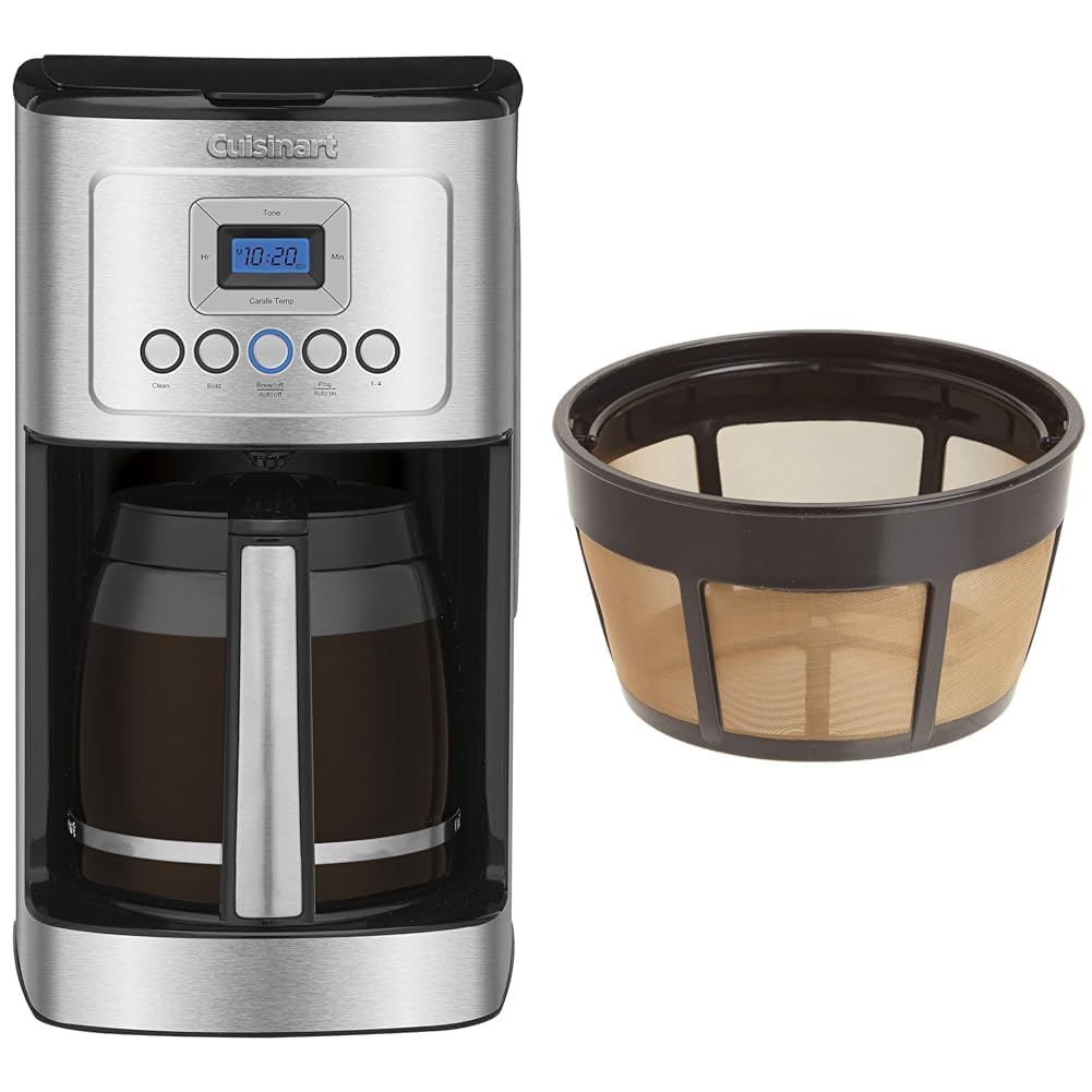 14-Cup Glass Carafe Stainless Steel Coffee Maker H2211