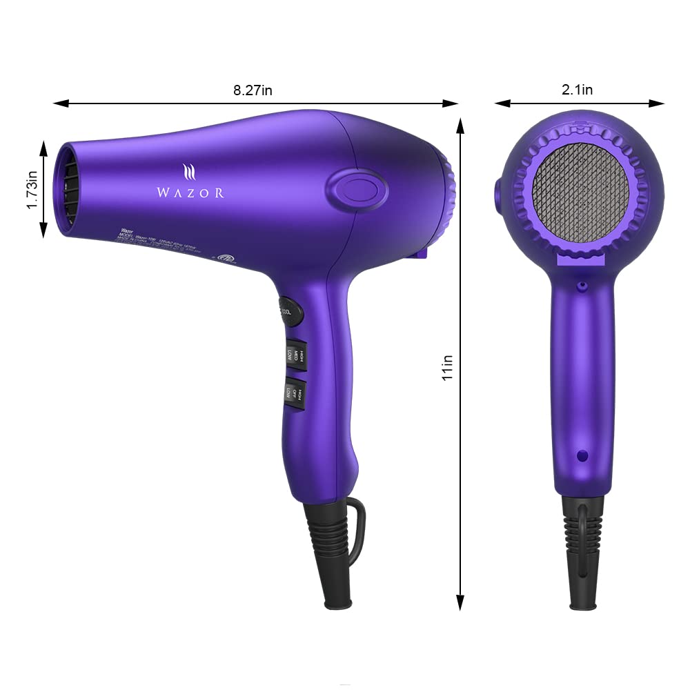 1875W Lightweight Quiet Ionic Hair Dryer C563