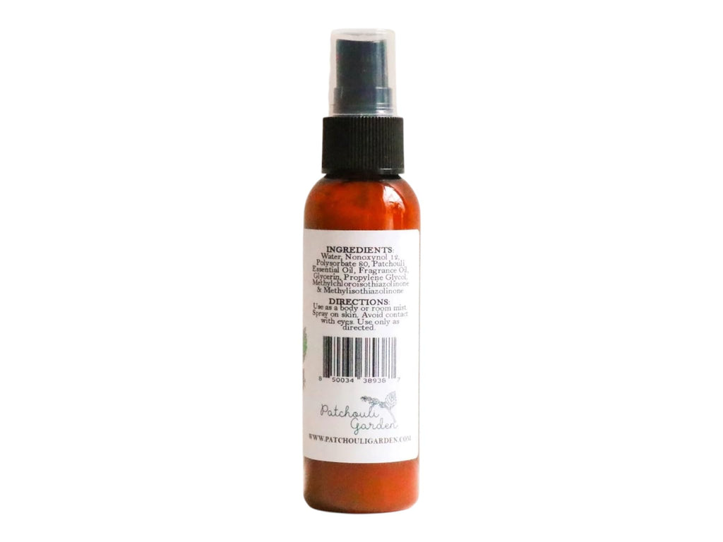 Patchouli Perfume Body Spray 2 Ounces F55997