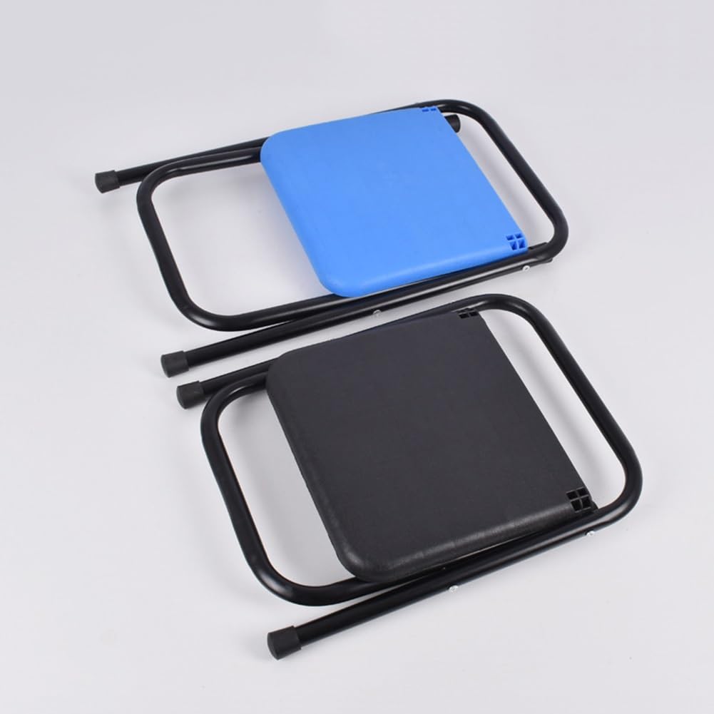 Portable Folding Stool 18 Inch Black G412