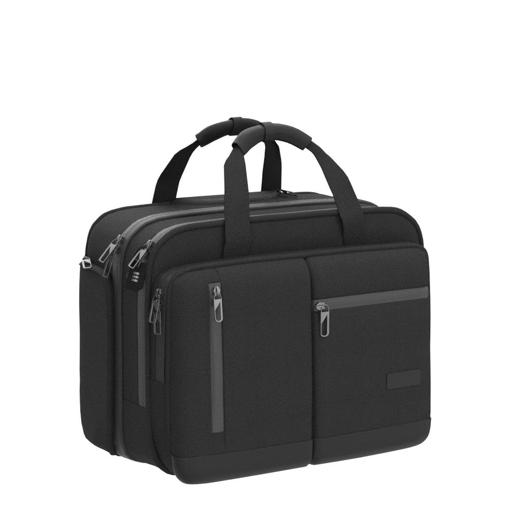 17.3 Inch Waterproof Black Rolling Laptop Bag O592