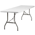 6ft Portable Plastic Folding Utility Table B515