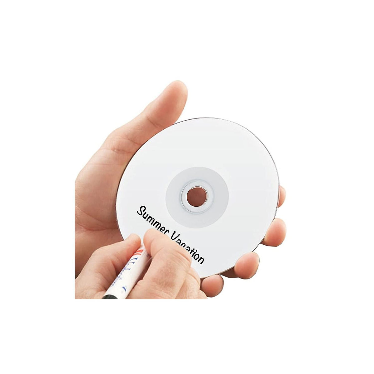 CD-R 52X 700MB/80 Minute White Inkjet Printable 100 Pack Spindle J529