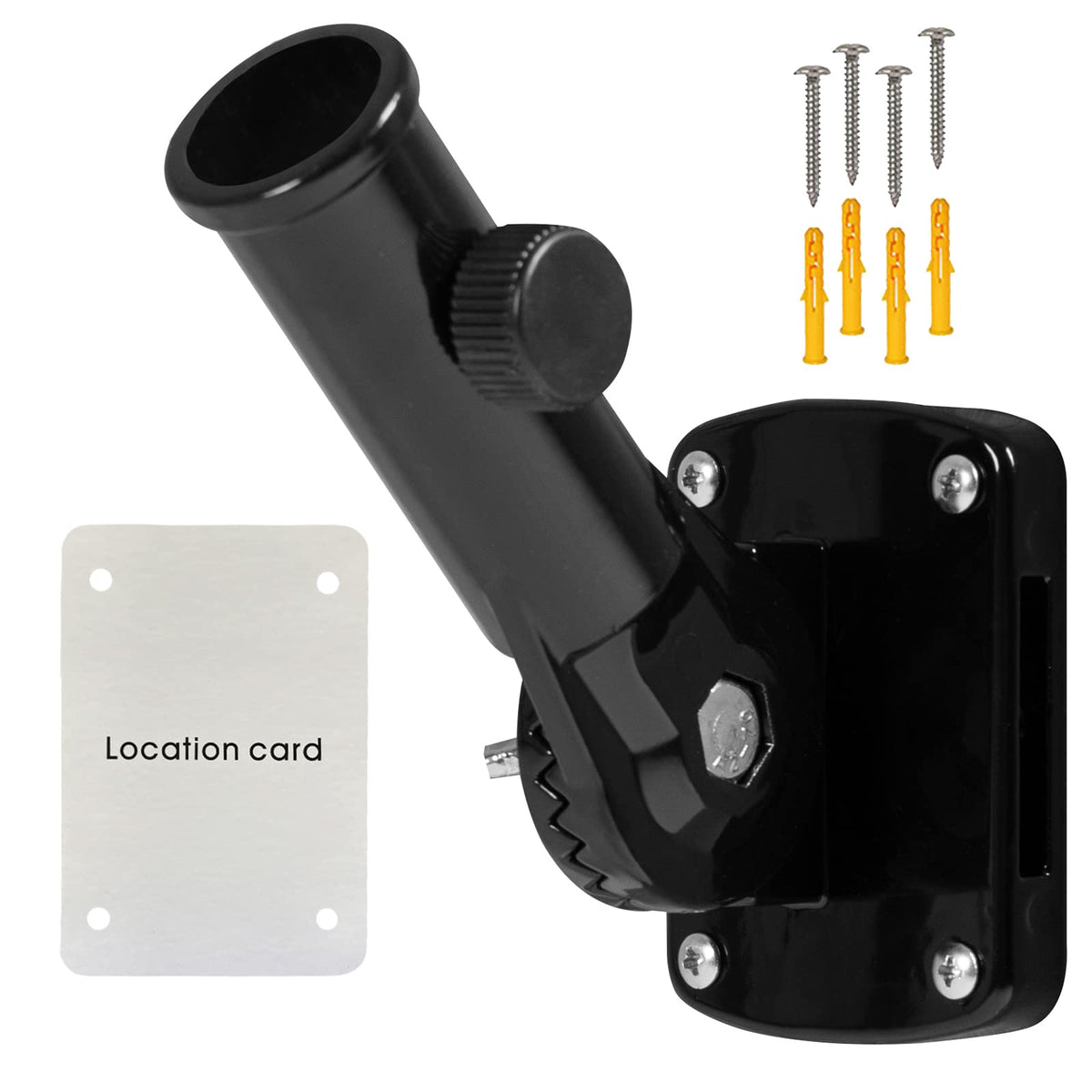 Adjustable Aluminum Flag Pole Holder 1" Inner Diameter C2543