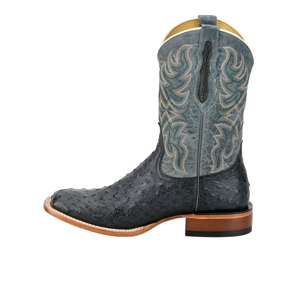 Grey Ostrich Western Boot E4431