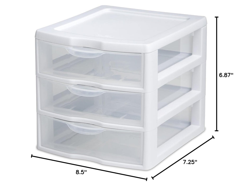 3 Drawer Mini Desktop Unit V5039