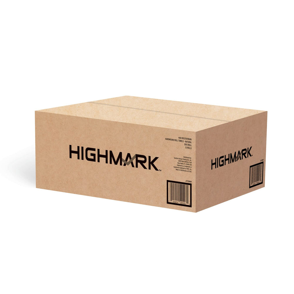 Hardwound Paper Towels, 100% Recycled, Natural, 12 Rolls D987