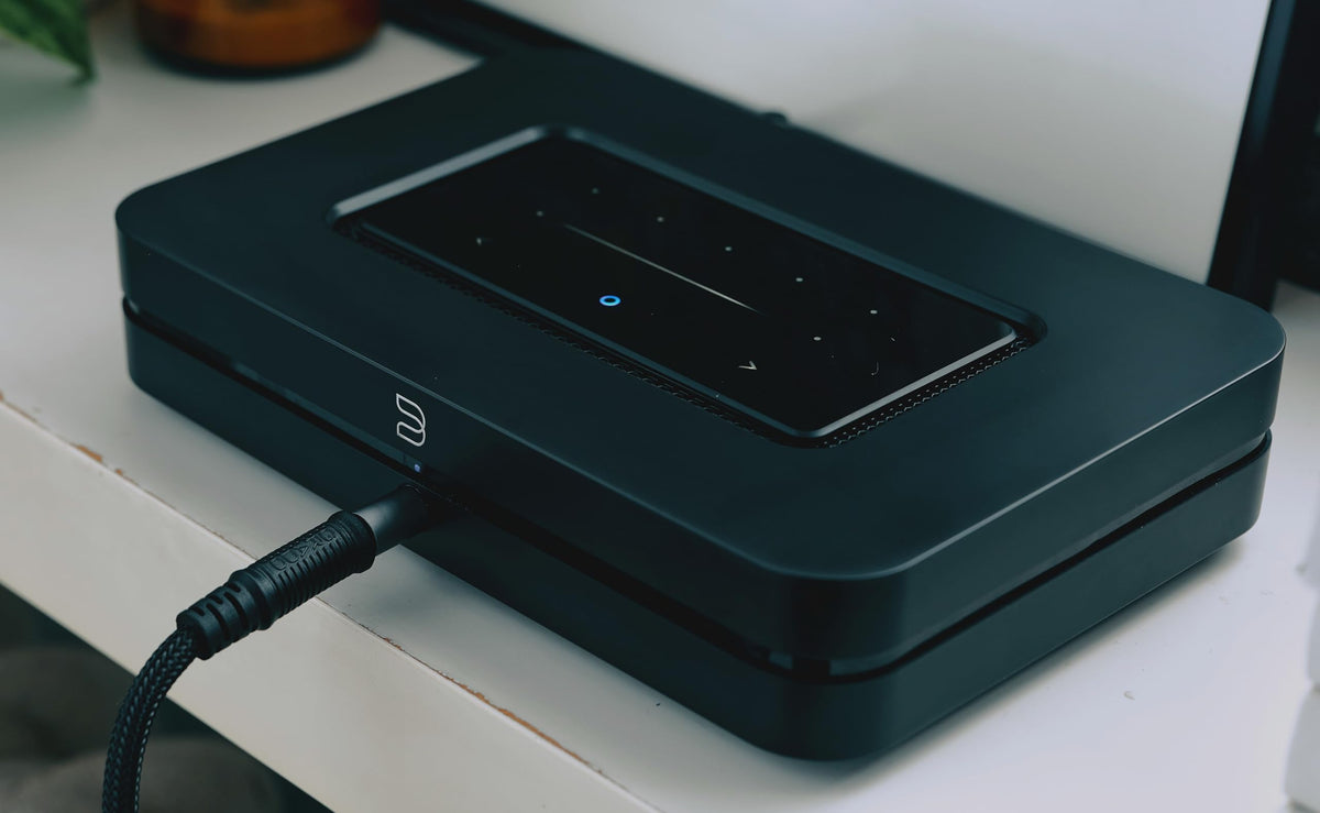 Black Wireless Music Streamer L47460