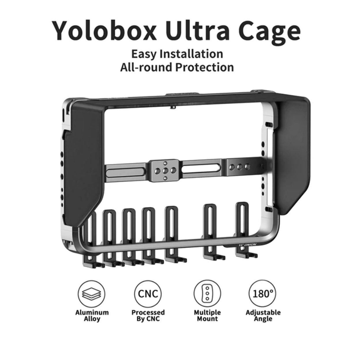 Aluminum Alloy Full Cage with Magnetic Shade L2946