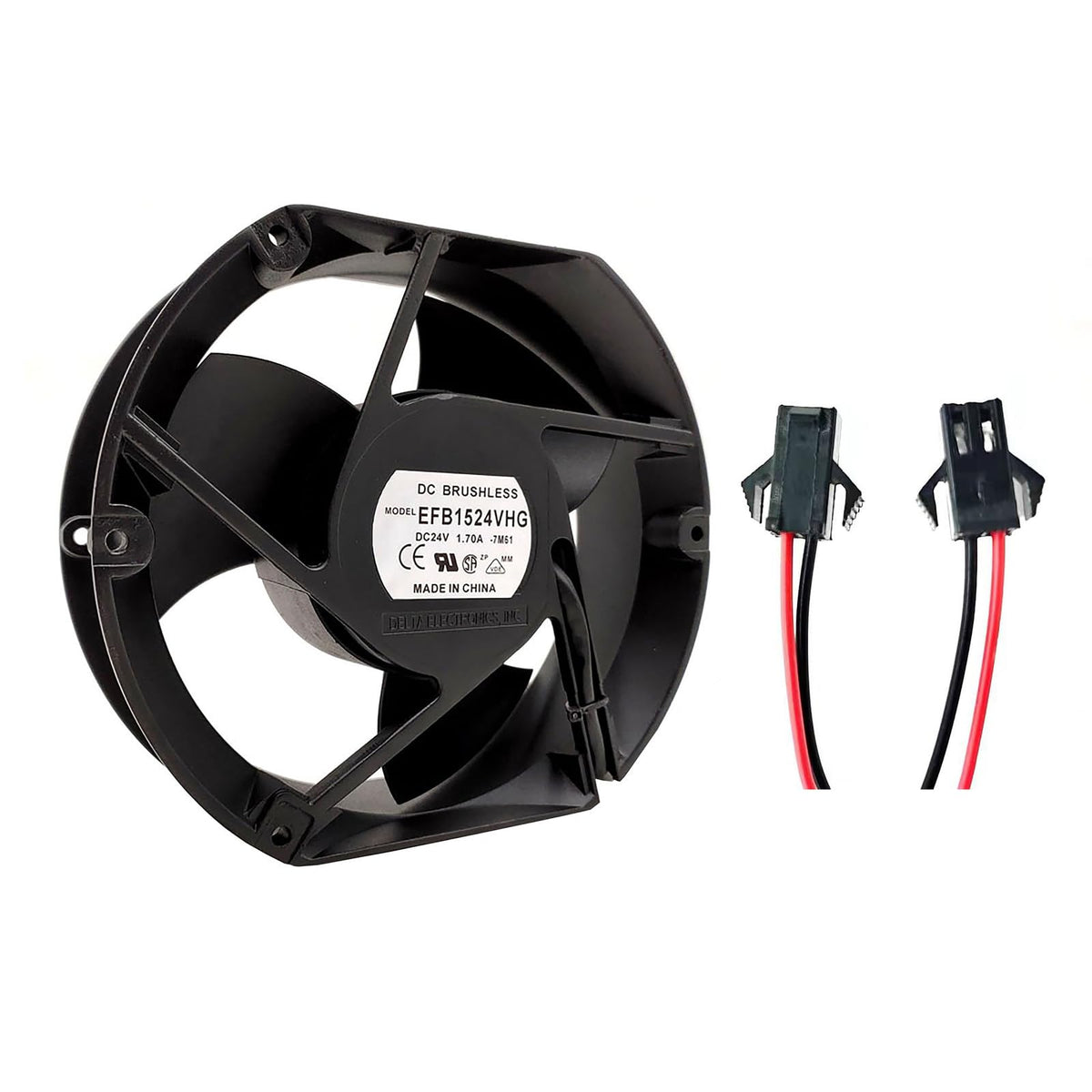 172mm Cooling Fan 24V 1.7A L1215