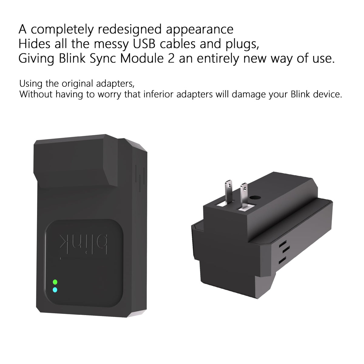 Wall Mount for Blink Sync Module 2 (Black) H943
