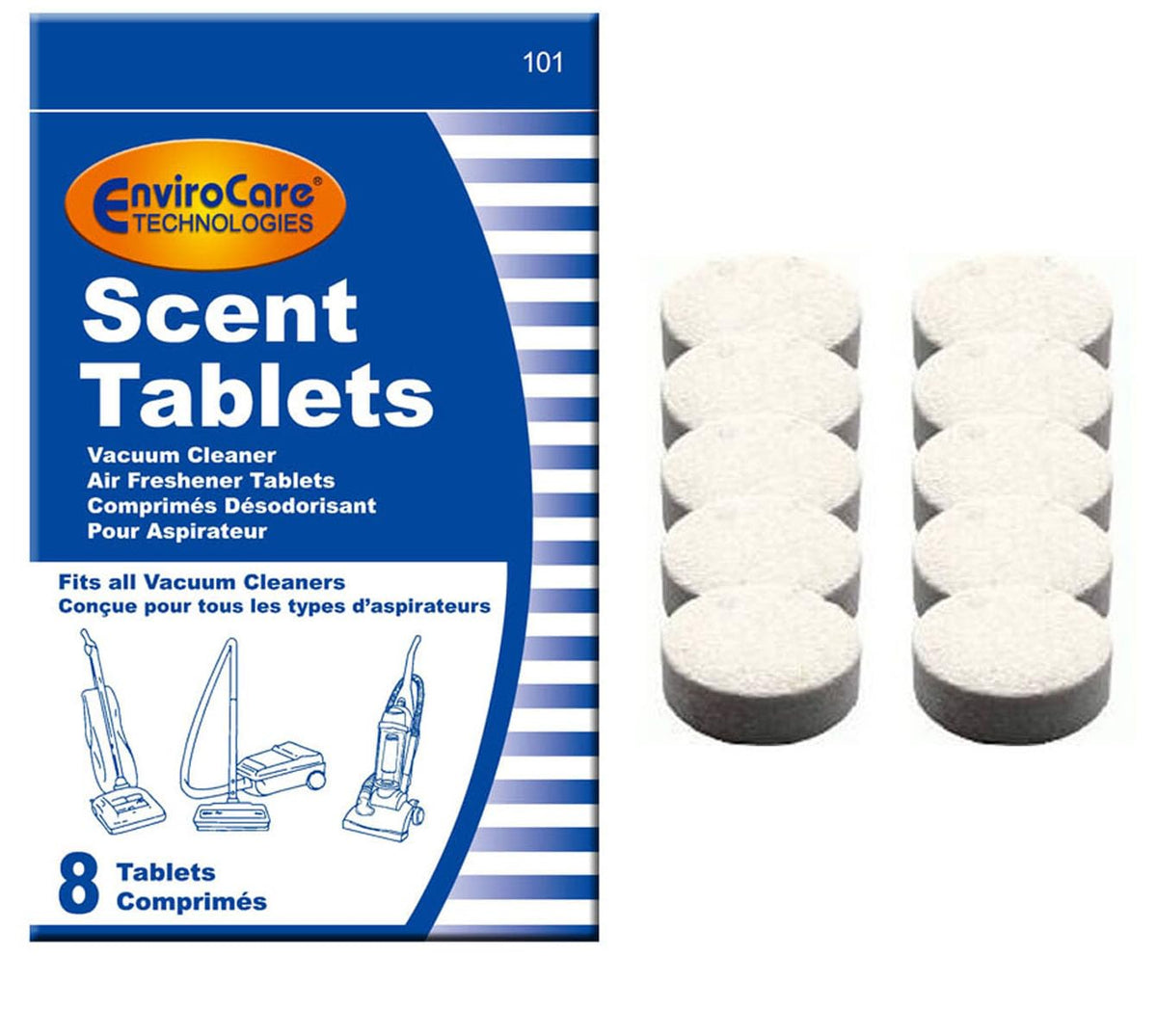 Vacuum Cleaner Scent Tablets 8 Pack M838