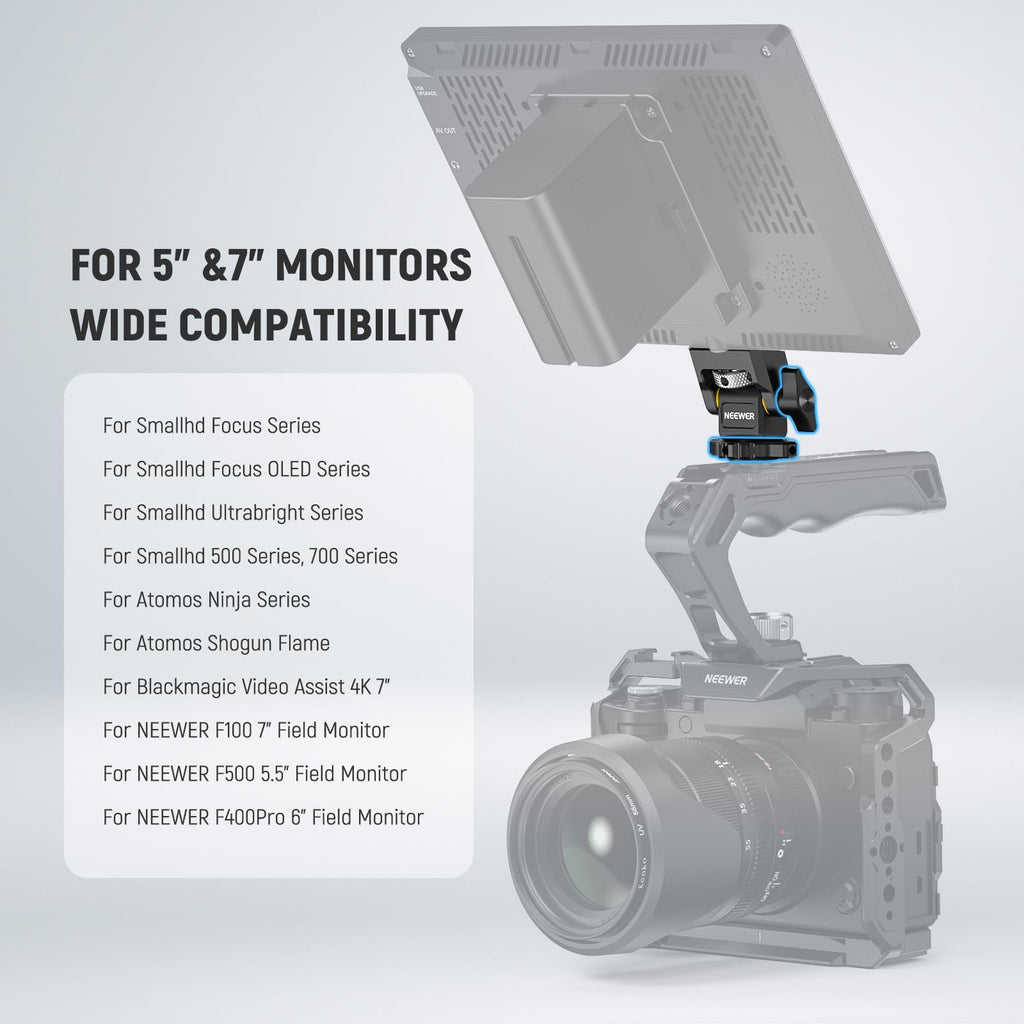 Camera Monitor Mount with Cold Shoe Q820