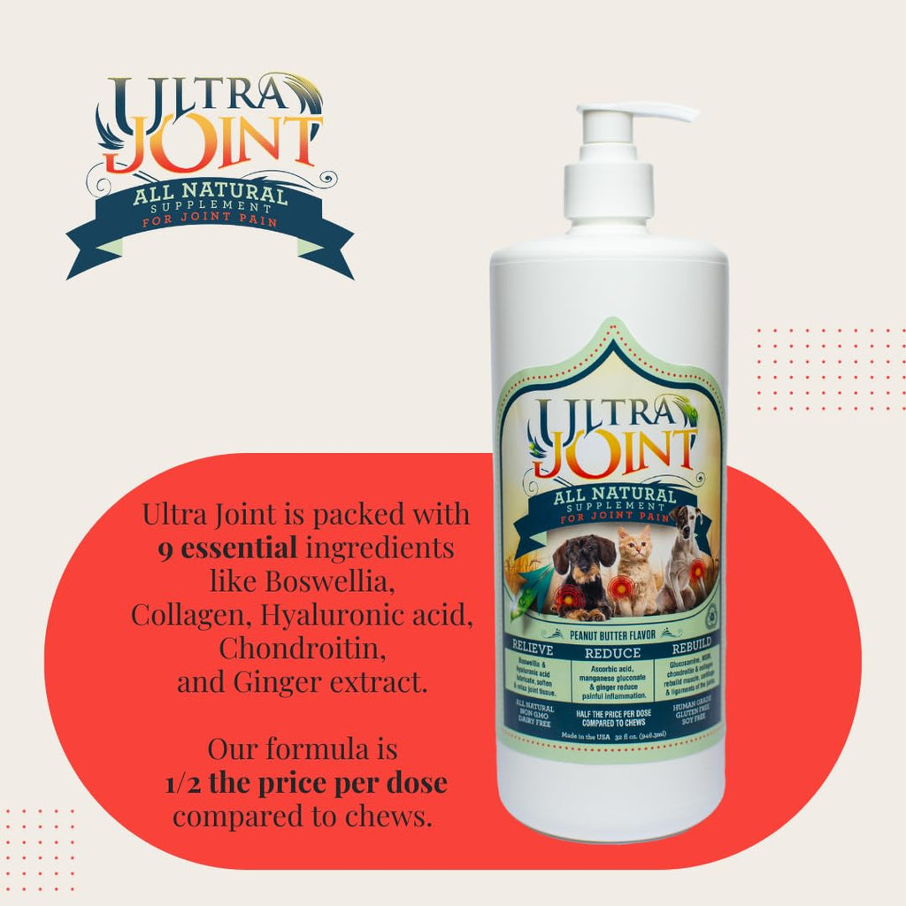 Liquid Joint Support Supplement for Dogs 32 oz H9376