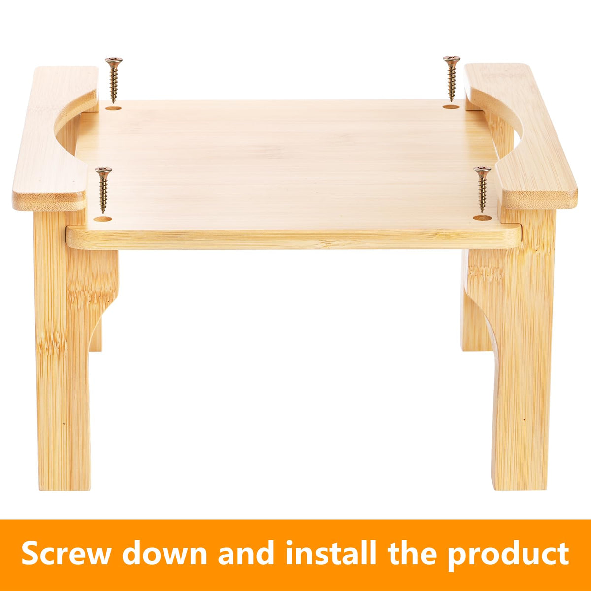 2 Pack Natural Bamboo Beverage Dispenser Stand H8429