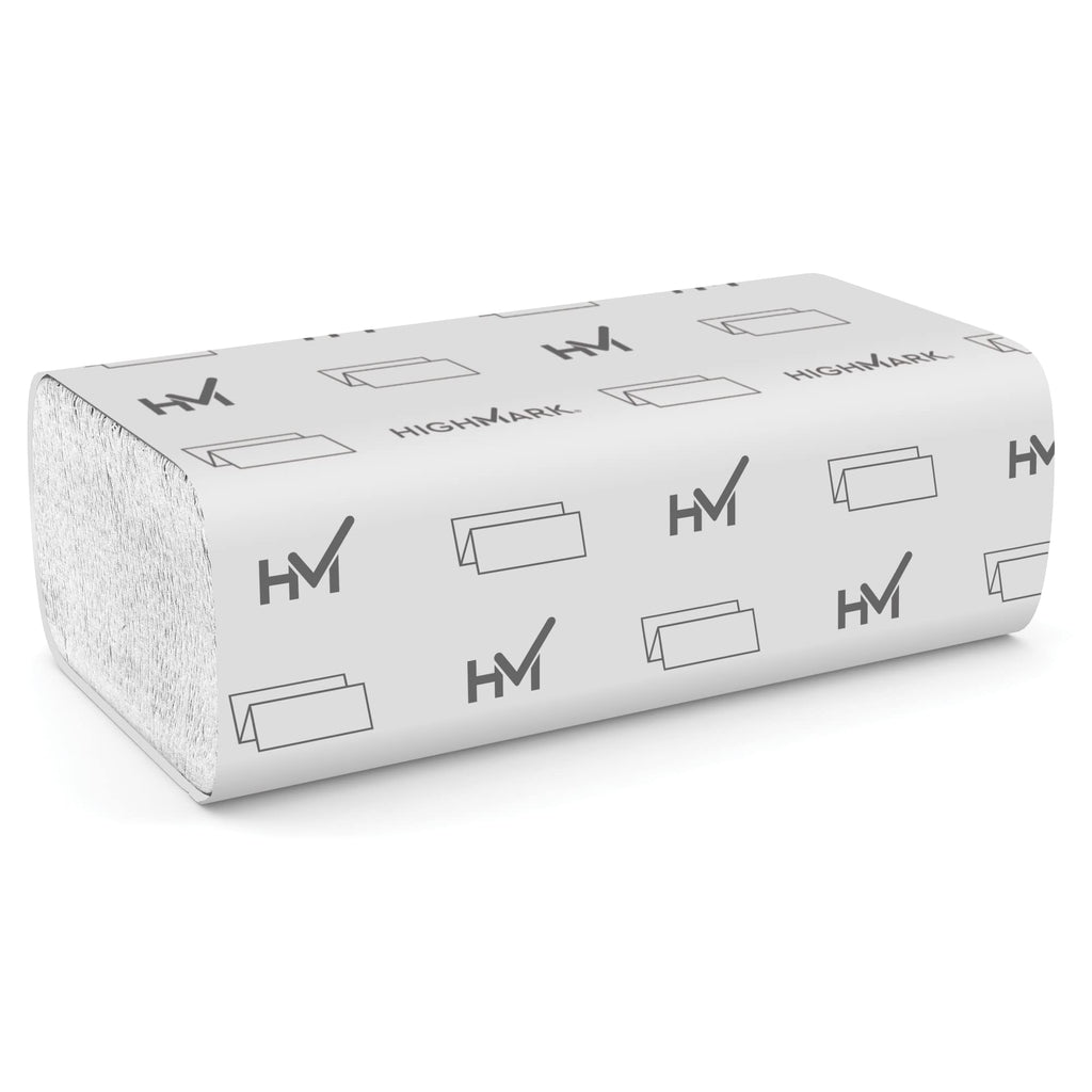 1-Ply White Recycled Paper Towels, 250 Sheets, 16 Packs O921