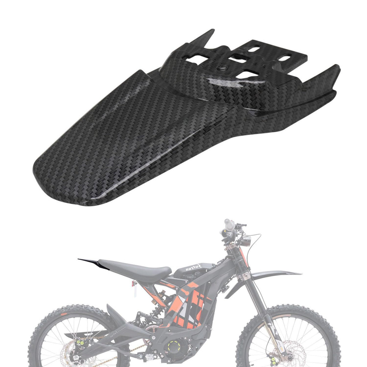 Rear Fender Mudguard Plastic Electric Dirt Bike S42878