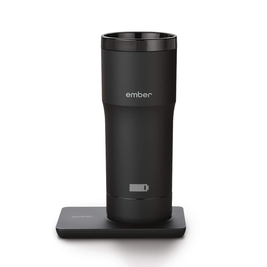 Black 12 Ounce Temperature Control Travel Mug F1881