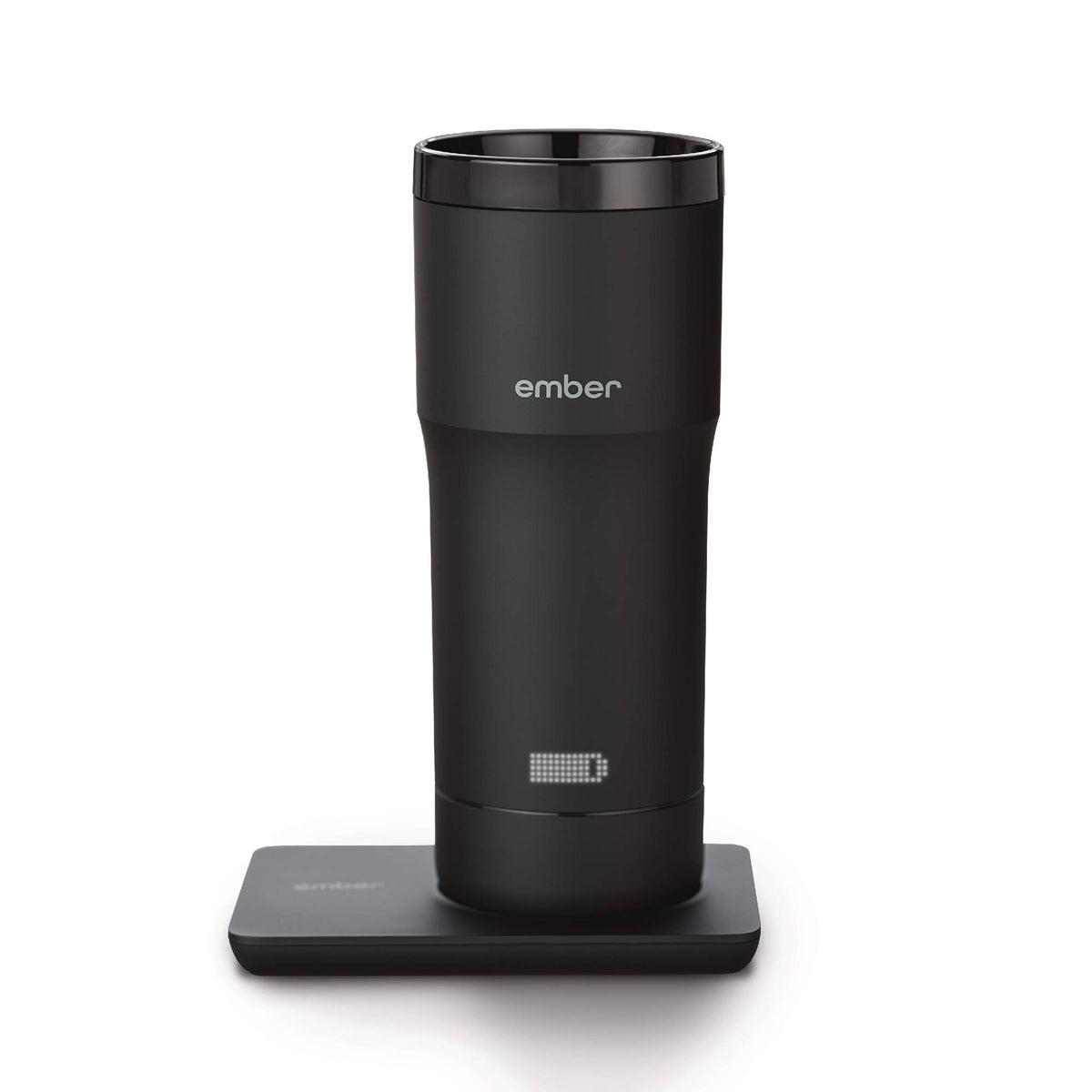 Black 12 Ounce Temperature Control Travel Mug F1881