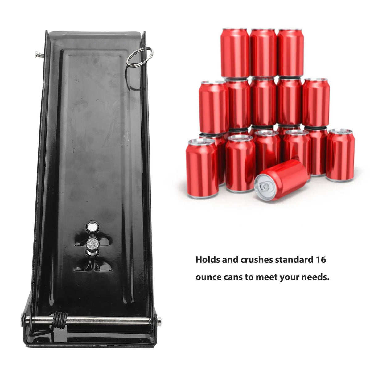 Foot Operated Can Crusher for 16oz Aluminum Cans V323