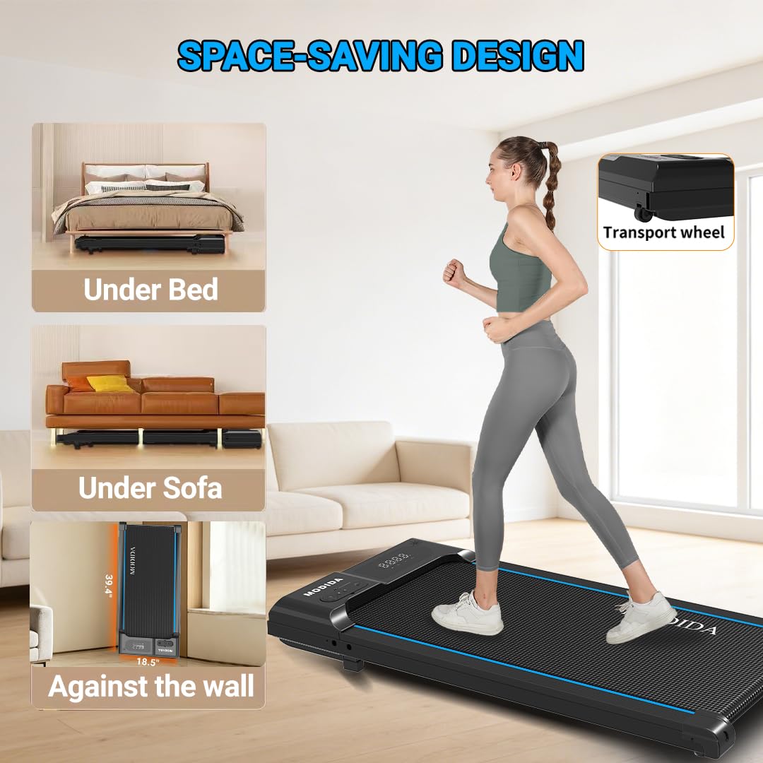 3 in 1 Under Desk Treadmill with Incline B12724