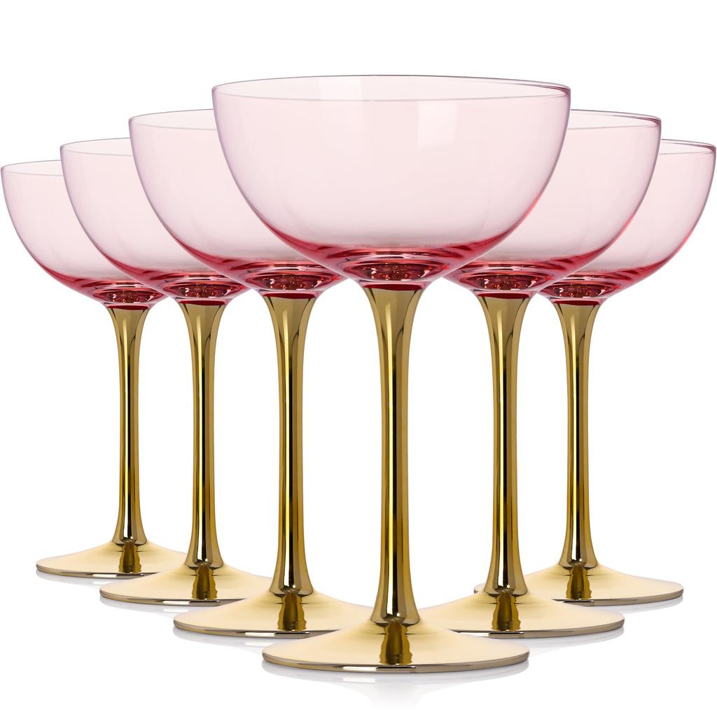 Pink Martini Glasses Set of 6 F2641