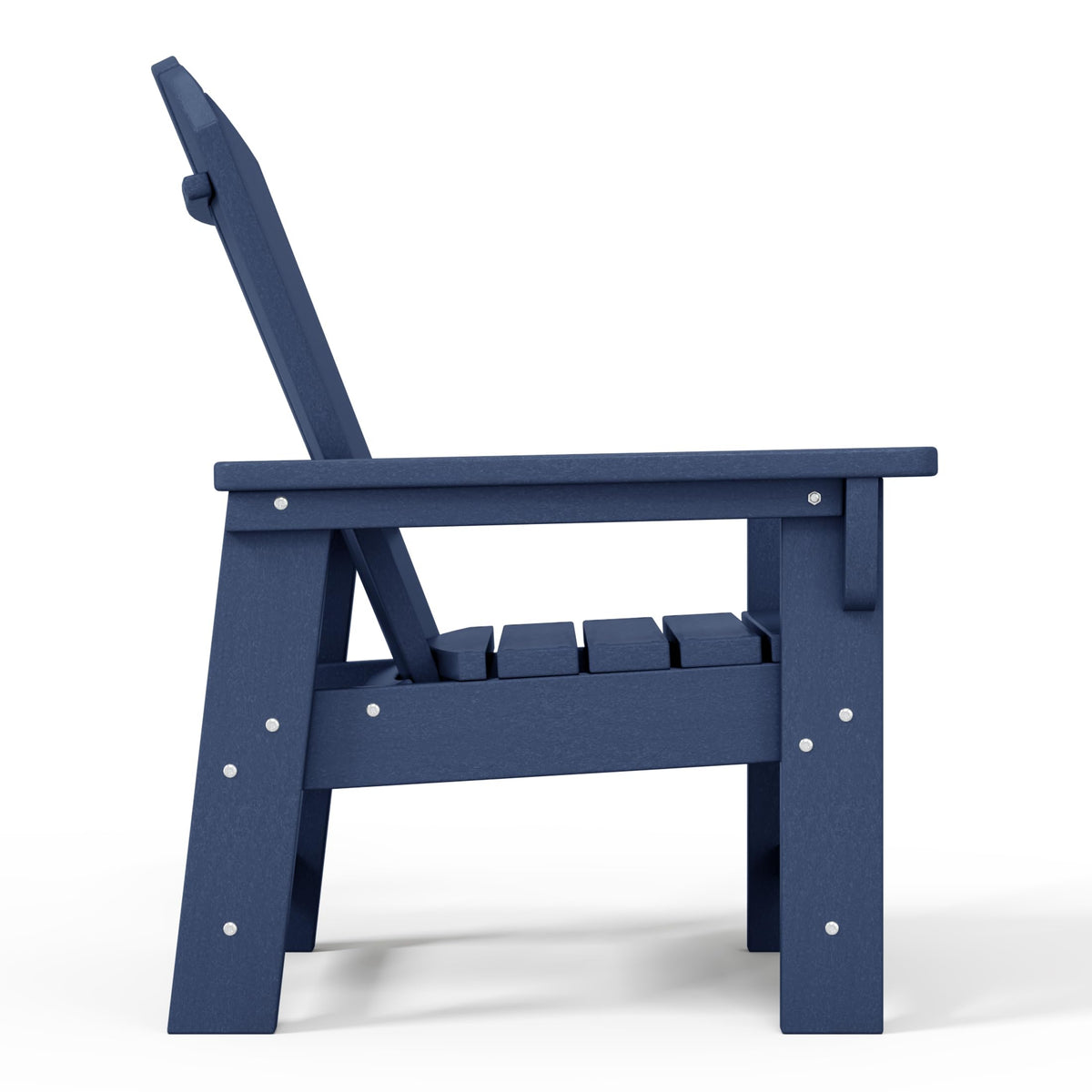 Navy Blue HDPE Adirondack Chair H1185