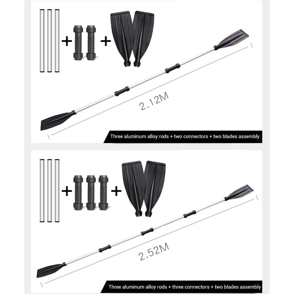 Aluminum Alloy Paddle, 2 Pack Adjustable Kayak Oars U2415