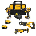 20V MAX Lithium-Ion Cordless Brushless 4 Tool Combo Kit H83319