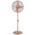 16-Inch Metal Pedestal Fan with Adjustable Height, 3 Speeds, Oscillation Q3937
