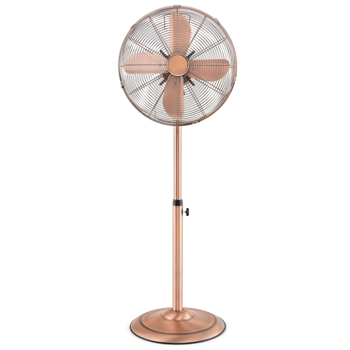16-Inch Metal Pedestal Fan with Adjustable Height, 3 Speeds, Oscillation Q3937