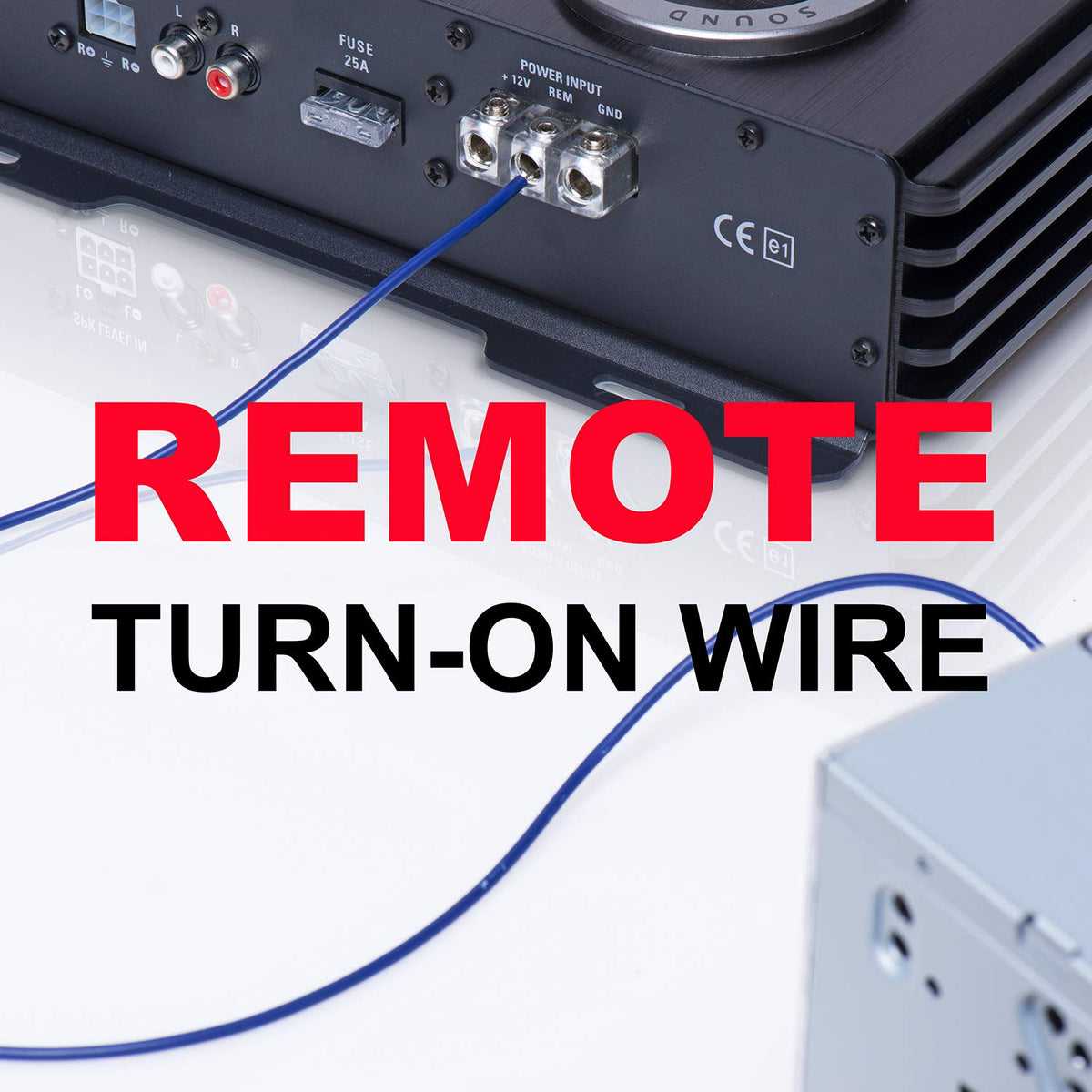 8 Gauge Car Amplifier Installation Wiring Kit N8334