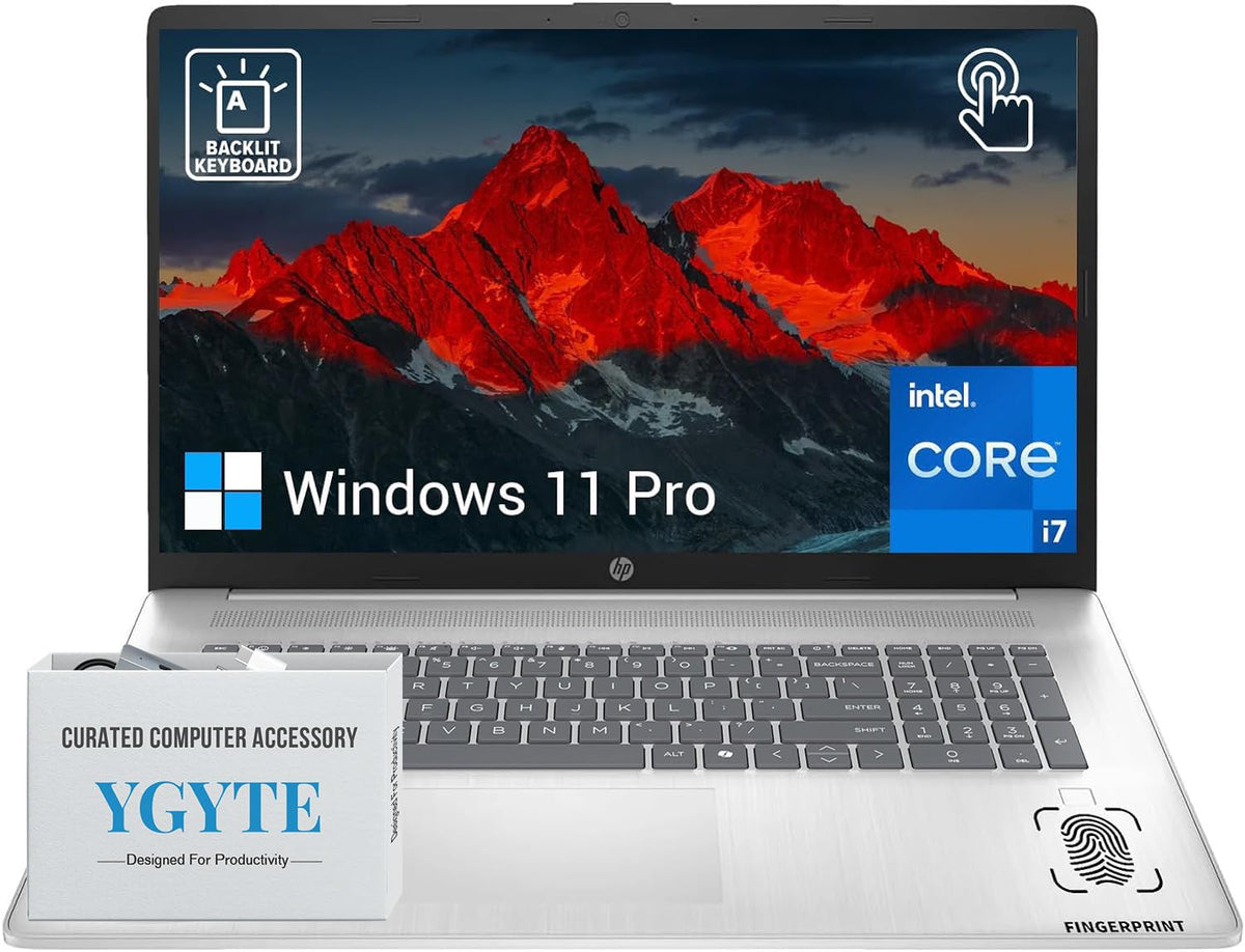 17.3" Touchscreen Laptop, Intel Core i7, 64GB RAM 1TB SSD F3872