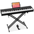88-Key Weighted Digital Piano with X Stand and Sustain Pedal U40193