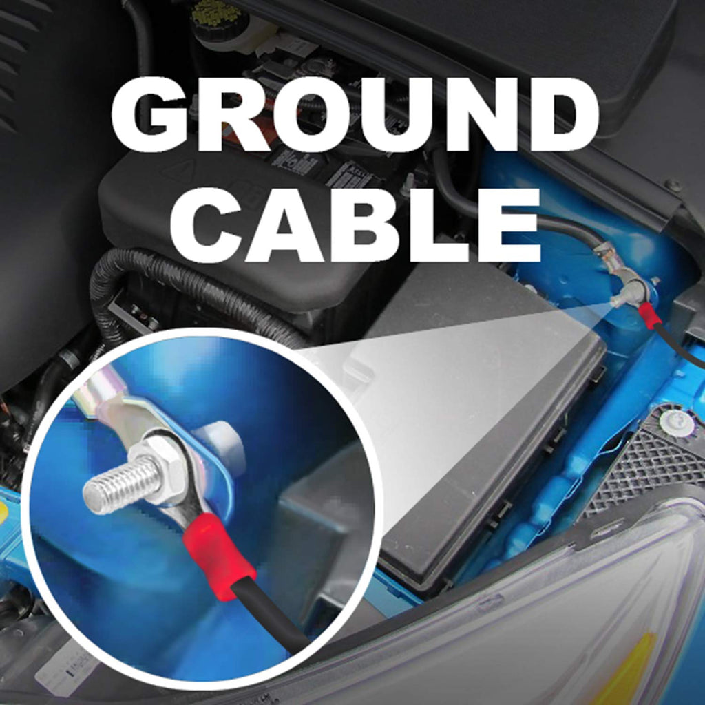 8 Gauge Car Amplifier Installation Wiring Kit N8334