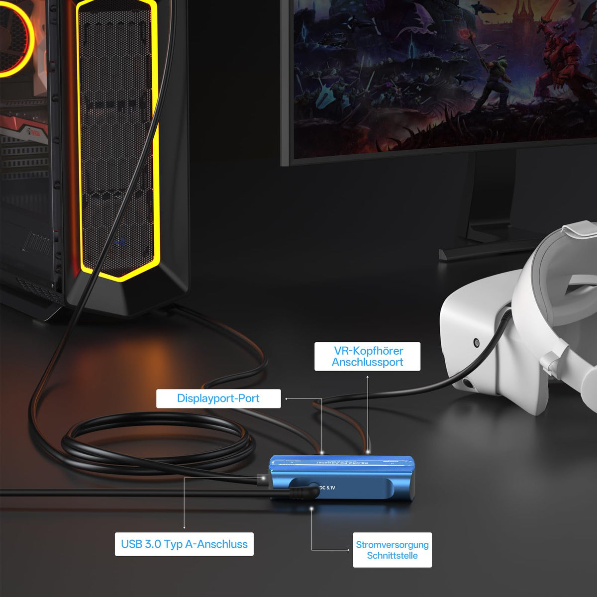 PSVR2 PC Adapter W12354