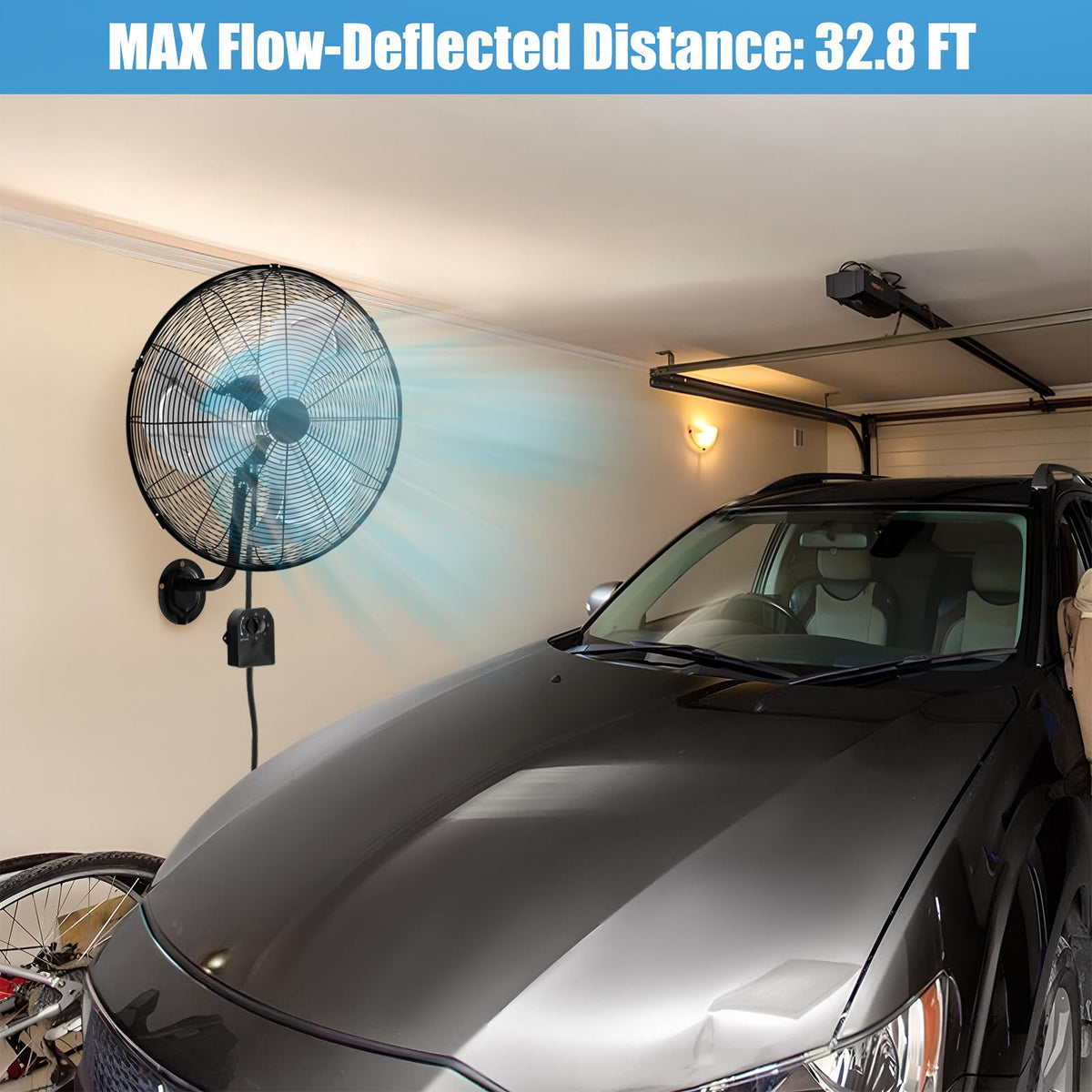20 Inch Oscillating Wall Fan X2943