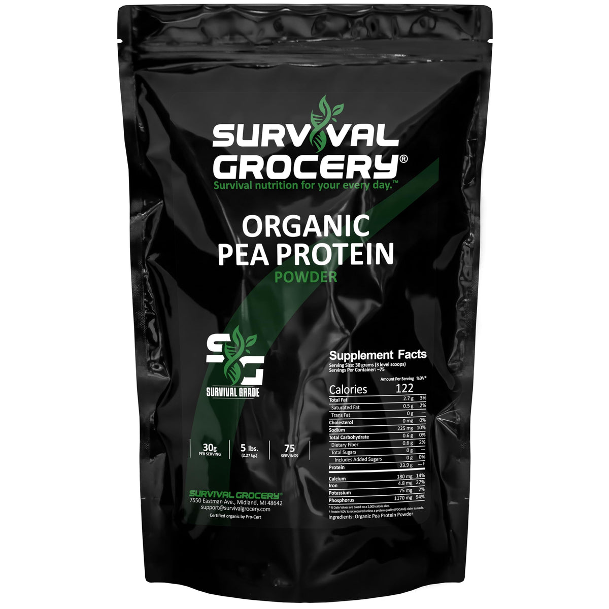 Organic Pea Protein 5 lbs. J394646
