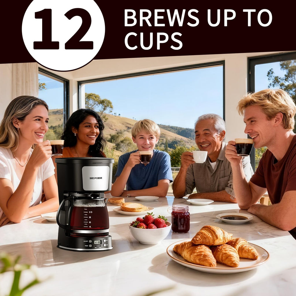 12 Cup Programmable Drip Coffee Maker Z562262