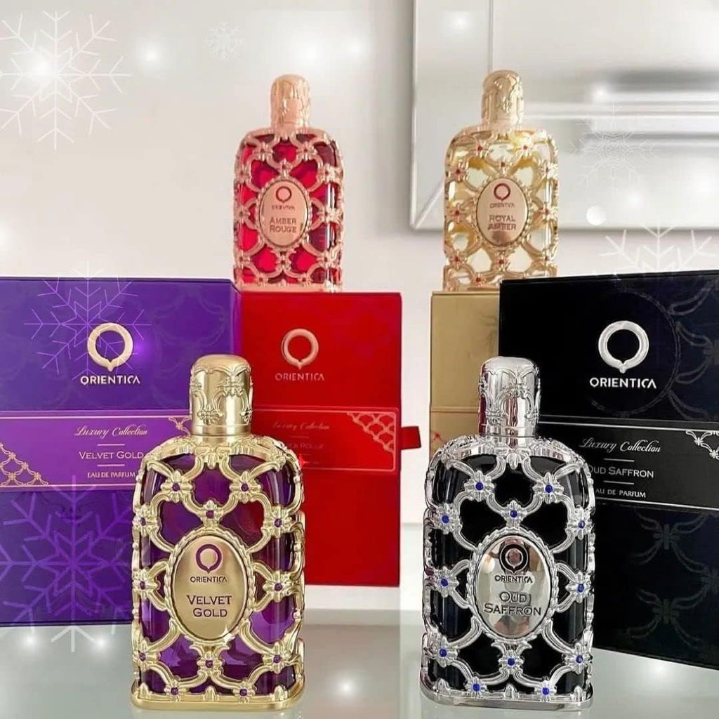 Amber Rouge 4 Pc Perfume Gift Set L353612