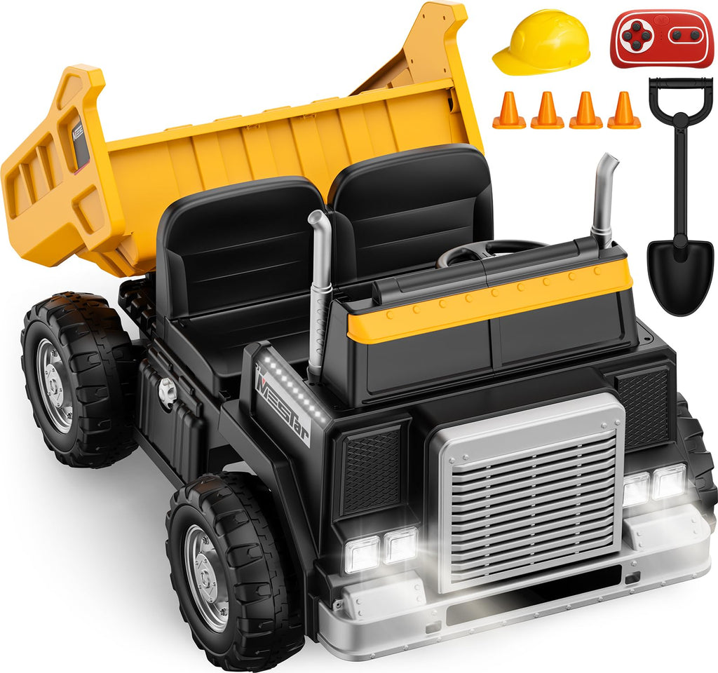 24V 4WD Ride On Dump Truck with 400W Motors H54626