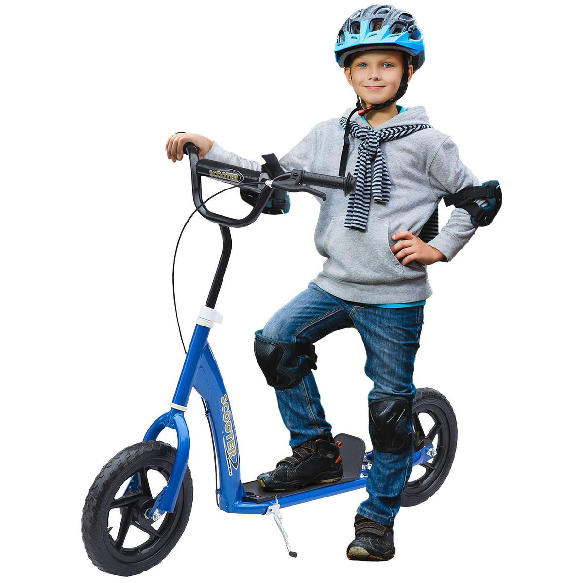 Kick Scooter for Kids 5-12 Years Old 12" EVA Tyres A714012