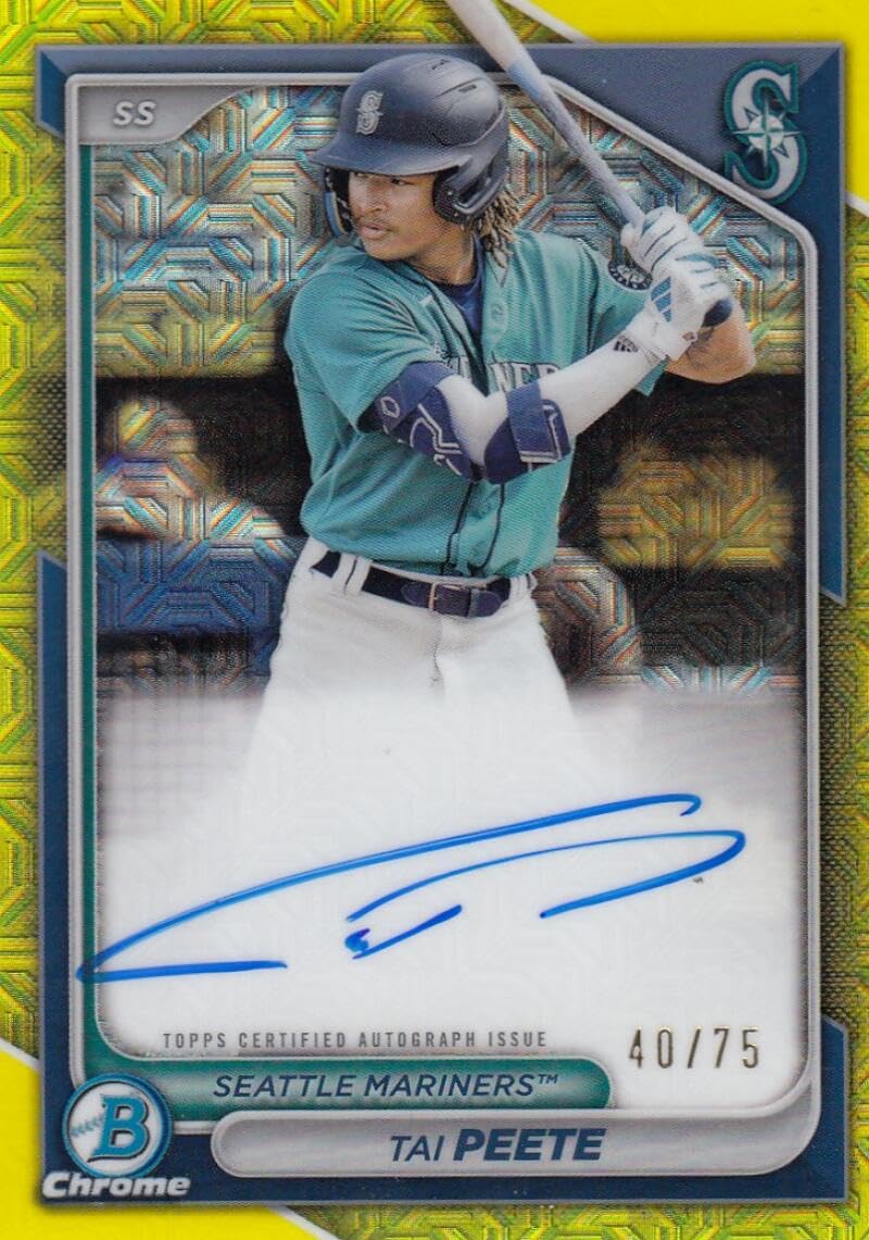 2024 Bowman Chrome Mega Box Baseball Trading Card M69900