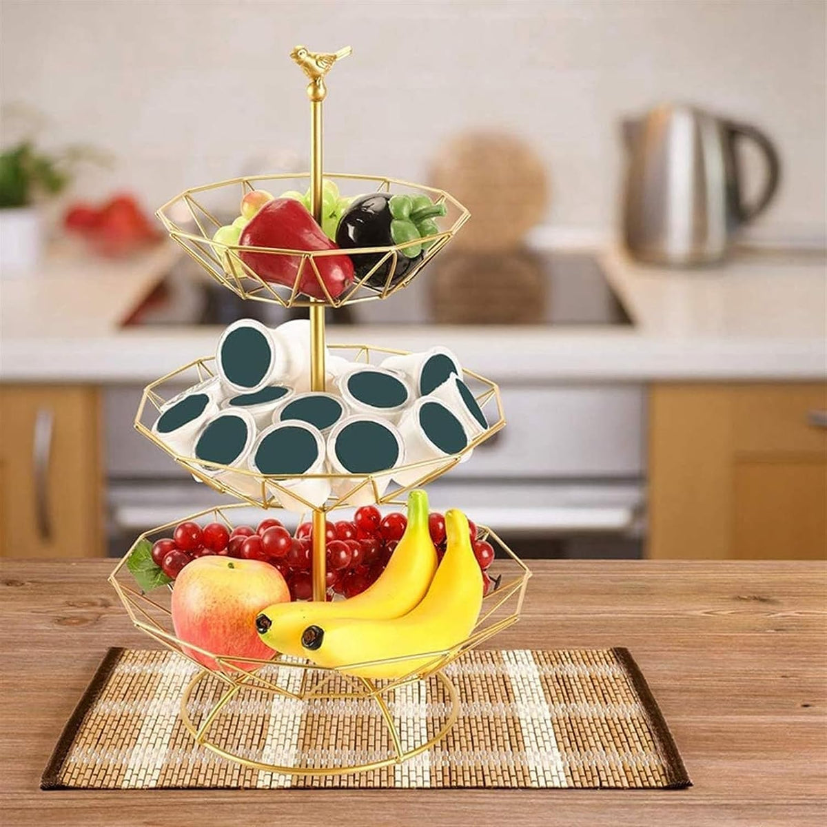 3 Tier Fruit Basket Y8820