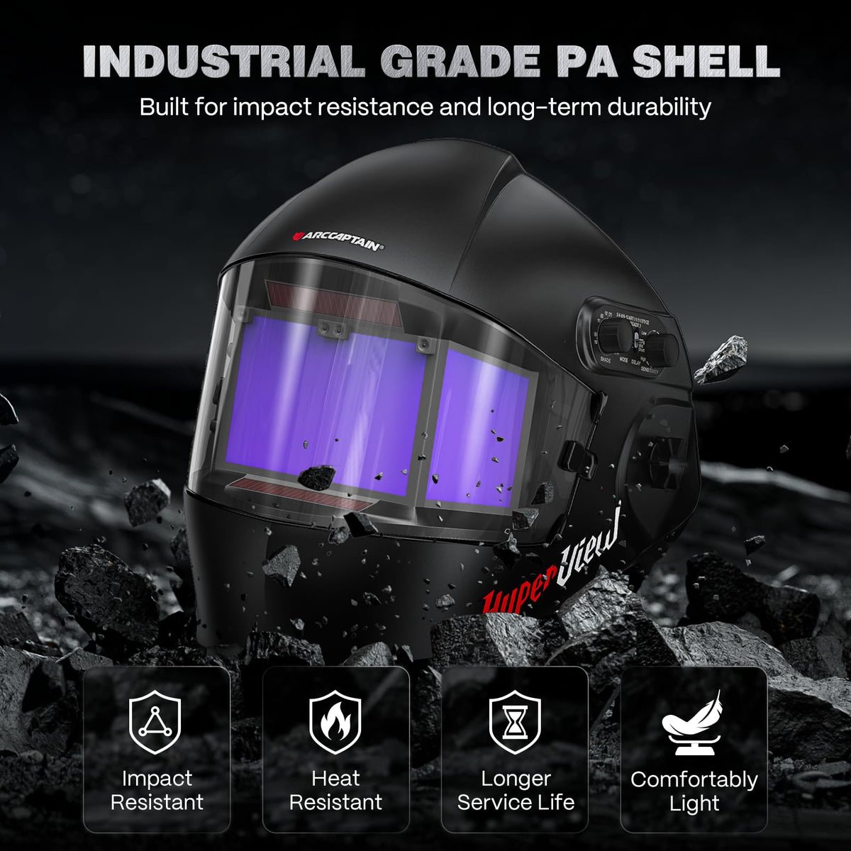 Auto Darkening Welding Helmet A866686