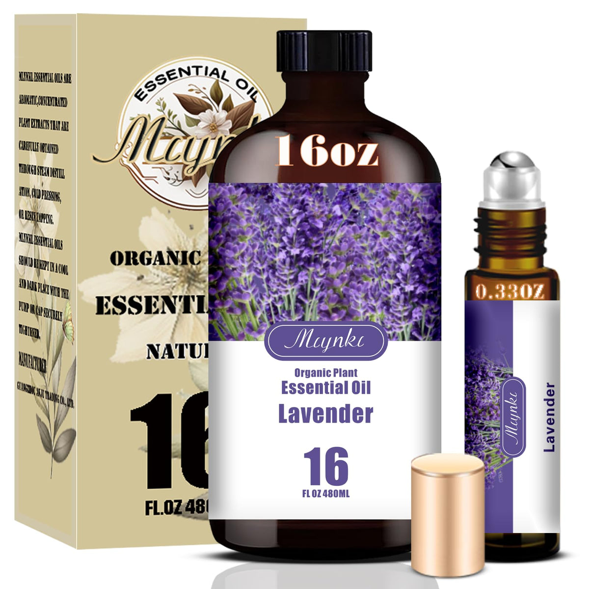 16oz & 4oz Lavender & Black Pepper Aromatherapy Set U6861
