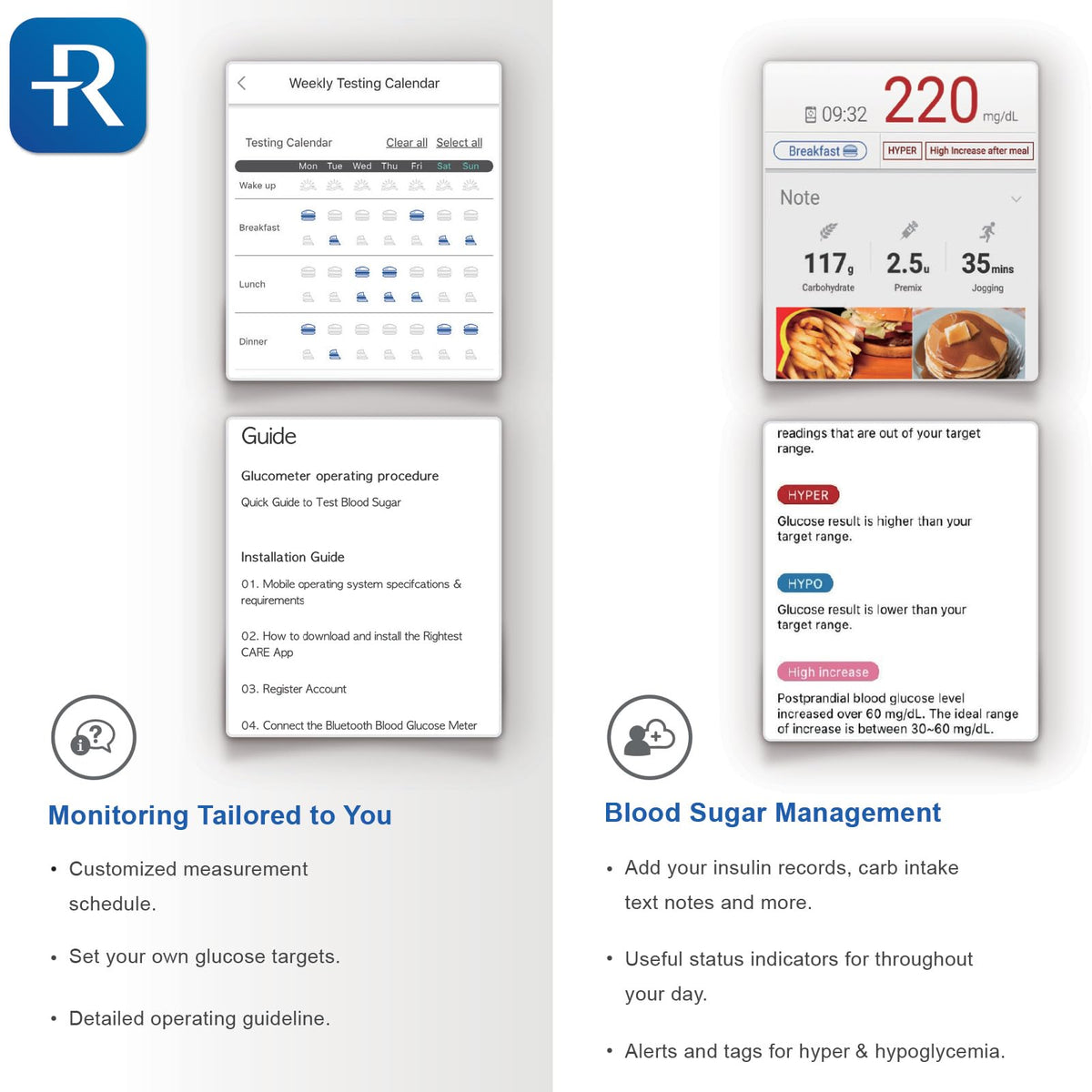 Blood Glucose Test Strips, 50 Count H306
